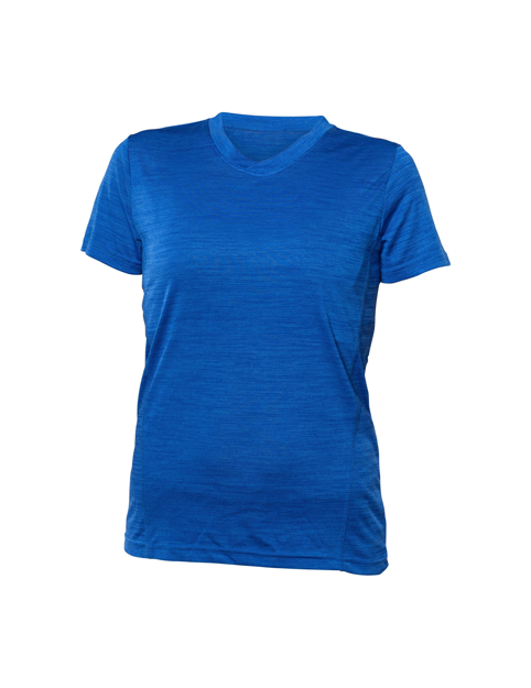 Image sur L845 T-shirt pour femme, tissu chiné, dry fit