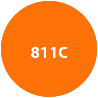 Safety Orange (Neon 811C)