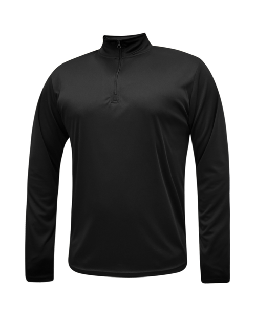 Picture of M602 Men's long sleeve 1/4 zip top, dry fit