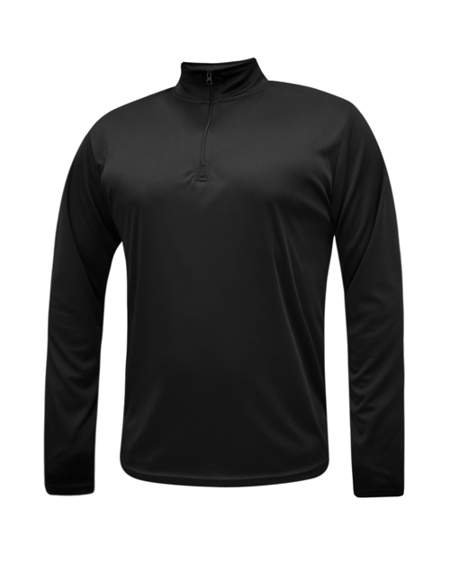 Picture of L602, Ladies top long sleeve 1/4 zip, dry fit