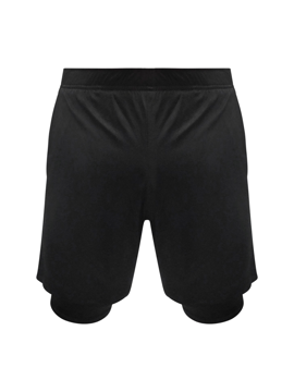 Picture of ST873 Unisex, compression short 2 in 1, dry fit, Inseam 6'' 1/4 for M