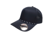 Picture of M1125 Snapback Microfiber Hat with cord and laser hole